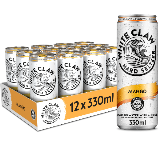 WHITE CLAW® Hard Seltzer Mango Tray