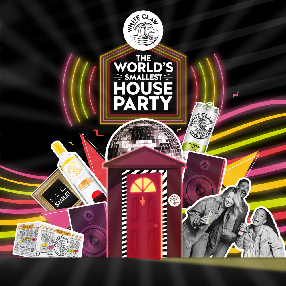 Smallest Party The Ultimate Guide to House Parties – White Claw UK