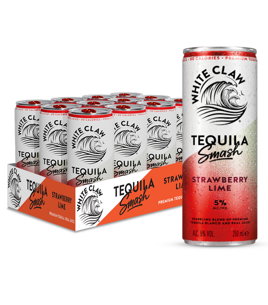White Claw® Tequila Smash Strawberry Lime