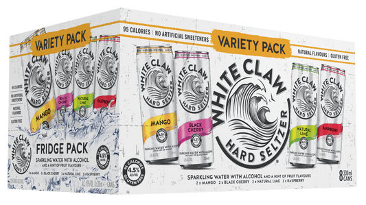  WHITE CLAW® Hard Seltzer Variety Pack 