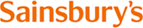 The Sainsbury's logo, which is the brand name in orange text