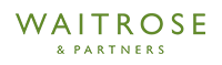 The Waitrose logo, which is the brand name in green text